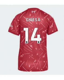 Liverpool Federico Chiesa #14 Maglia Gara Casa Repliche 2026-27 Donna Maniche Corte